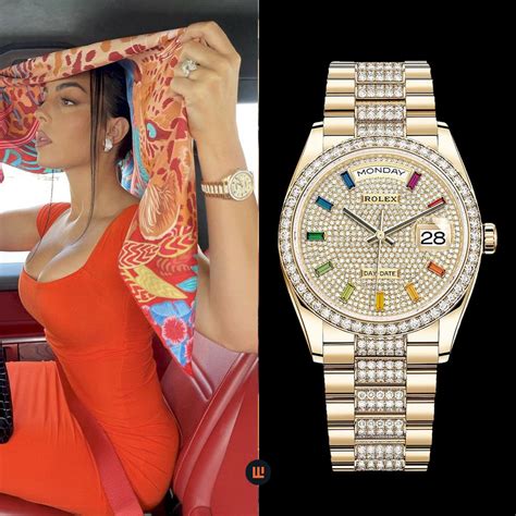 rolex giorgina|A Closer Look at Georgina Rodriguez Watch Collection.